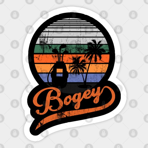 bogey of golf retro Sticker by osvaldoport76